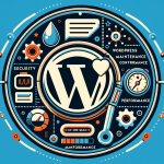 CMS ADMINS WordPress Maintenance Contracts. The Image Should Focus On Themes Of Security, Ma