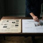 Vorher-Nachher-Layouts für WordPress-Relaunch auf Walnussschreibtisch